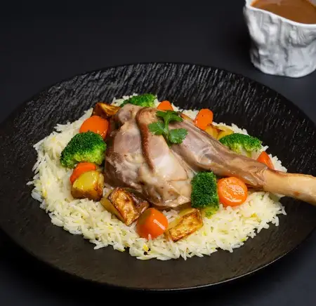 ROASTED LAMB SHANKS
