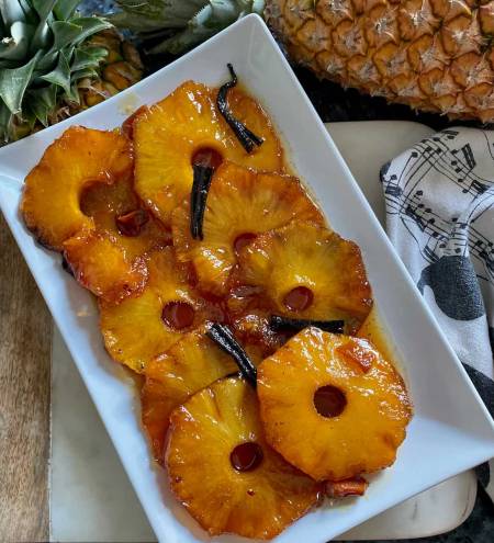 ROASTED PINEAPPLE