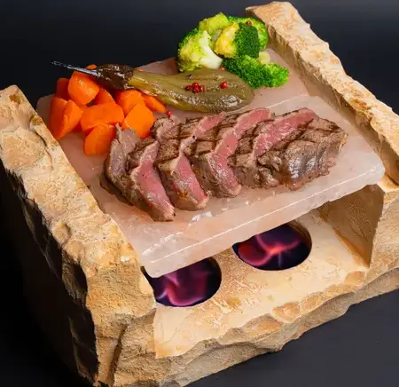STEAK ON THE ROCK